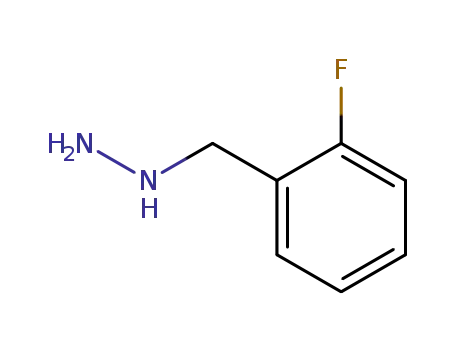 Molecular Structure of 51859-98-4 ((2-FLUORO-BENZYL)-HYDRAZINE)