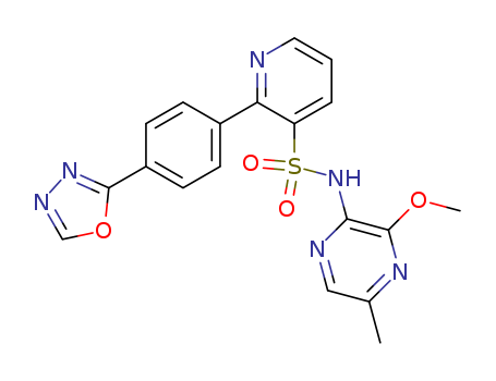 N-(3-Methoxy-5-Methylpyrazin-2-Yl)-2-[4-(1,3,4-Oxadiazol-2-Yl)Phenyl]Pyridine-3-Sulfonamide