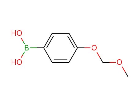 Molecular Structure of 162662-27-3 (4-(METHOXYMETHYL)PHENYLBORONIC ACID)