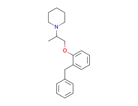 Piperidine,1-[1-methyl-2-[2-(phenylmethyl)phenoxy]ethyl]-(2156-27-6)