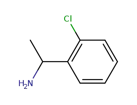 Molecular Structure of 127733-42-0 (Benzenemethanamine, 2-chloro-α-methyl-, (αR)-)