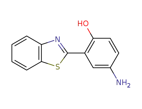 Molecular Structure of 30616-38-7 (4-AMINO-2-BENZOTHIAZOL-2-YL-PHENOL)