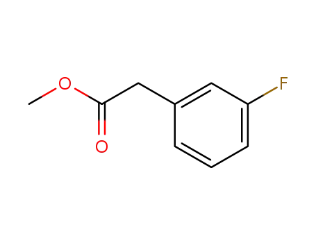 Molecular Structure of 64123-77-9 (METHYL 3-FLUOROPHENYLACETATE)