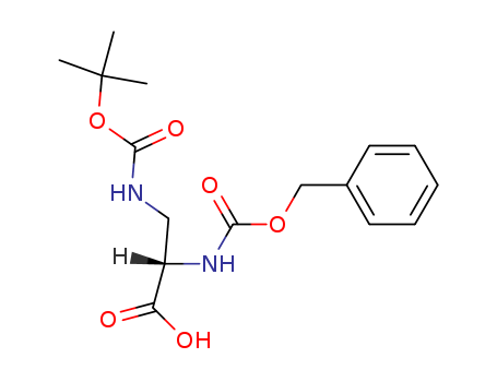 L-Alanine,3-[[(1,1-dimethylethoxy)carbonyl]amino]-N-[(phenylmethoxy)carbonyl]-