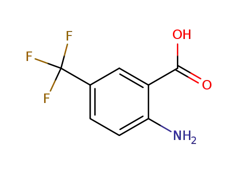 Molecular Structure of 83265-53-6 (2-AMINO-5-TRIFLUOROMETHYL-BENZOIC ACID)
