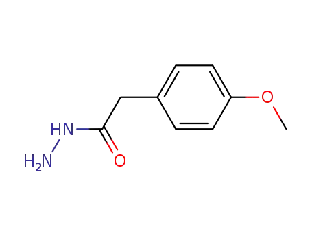 Molecular Structure of 57676-49-0 (2-(4-METHOXYPHENYL)ACETOHYDRAZIDE)