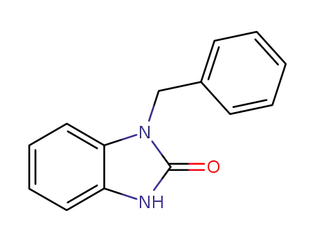 Molecular Structure of 28643-53-0 (1-Benzyl-1,3-dihydro-2H-benzimidazole-2-one)
