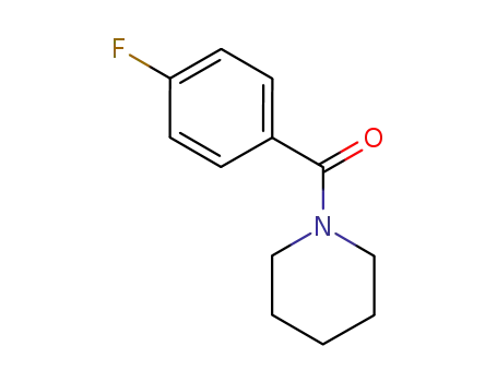 Molecular Structure of 58547-67-4 (N-(4-FLUOROBENZOYL)PIPERIDINE)