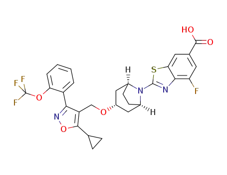 Molecular Structure of 1383816-29-2 (Tropifexor)
