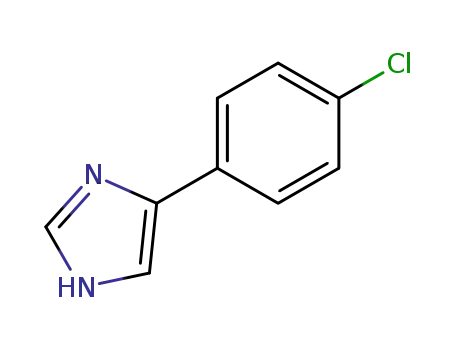 Molecular Structure of 35512-29-9 (4-(4-CHLOROPHENYL)-1H-IMIDAZOLE)