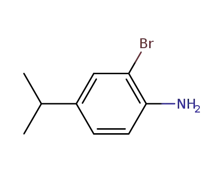 Molecular Structure of 51605-97-1 (2-BROMO-4-ISOPROPYLANILINE)