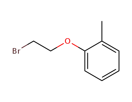 Molecular Structure of 18800-32-3 (1-(2-BROMOETHOXY)-2-METHYLBENZENE)
