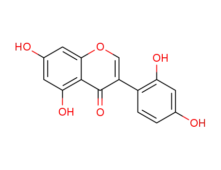 Molecular Structure of 1156-78-1 (2'-HYDROXYGENISTEIN)