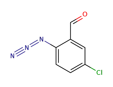Molecular Structure of 916664-23-8 (2-azido 5-chlorobenzaldehyde)