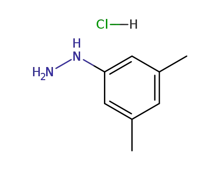 Molecular Structure of 60481-36-9 (3,5-Dimethylphenylhydrazine hydrochloride)