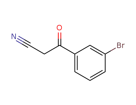 Molecular Structure of 70591-86-5 (3-BROMOBENZOYLACETONITRILE)