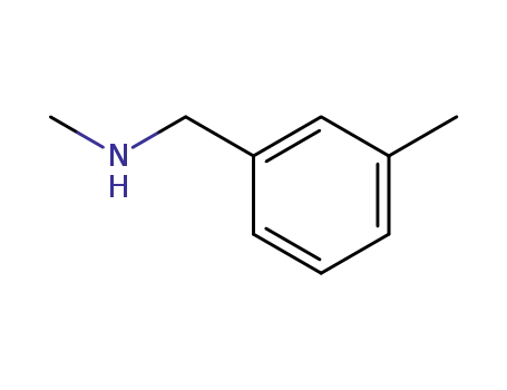 Molecular Structure of 39180-84-2 (3-METHYL-N-METHYLBENZYLAMINE  97)