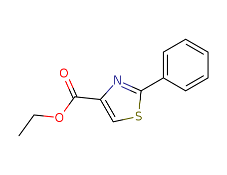 2-Phenylthiazole-4-carboxylic acid ethyl ester                                                                                                                                                          