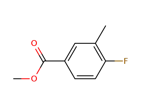 Molecular Structure of 180636-50-4 (Methyl 4-fluoro-3-methylbenzoate)