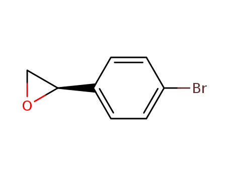 Molecular Structure of 62566-68-1 ((R)-4-Bromostyrene oxide)