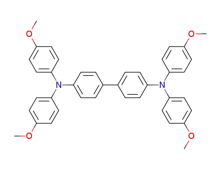 Molecular Structure of 122738-21-0 (N,N,N',N'-TETRAKIS(4-METHOXYPHENYL)-1,1'-BIPHENYL-4,4'-DIAMINE)