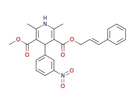 Molecular Structure of 99522-79-9 (Pranidipine)