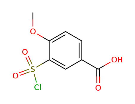 3-Chlorosulfonyl-4-methoxybenzoic acid
