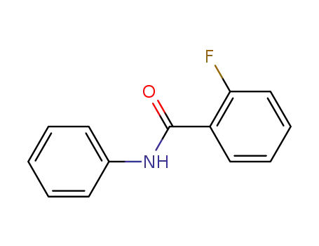 Molecular Structure of 1747-80-4 (2-FLUOROBENZANILIDE)