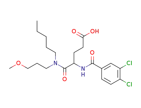 Molecular Structure of 107097-80-3 (LOXIGLUMIDE)