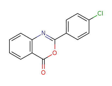 4H-3,1-Benzoxazin-4-one, 2-(4-chlorophenyl)-