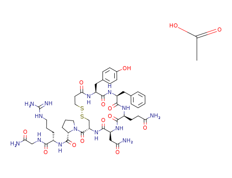 16789-98-3,Desmopressin acetate,Mpr-Tyr-Phe-Gln-Asn-Cys-Pro-D-Arg-Gly-NH2(S-S:1-5);