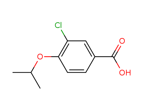 Benzoic acid,3-chloro-4-(1-methylethoxy)-