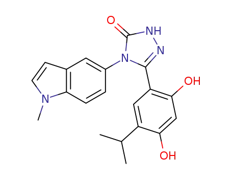 Molecular Structure of 888216-25-9 (Ganetespib)