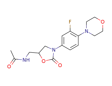Molecular Structure of 224323-50-6 (linezolid)