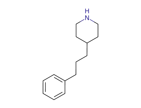Molecular Structure of 18495-82-4 (4-(3-PHENYLPROPYL)PIPERIDINE)