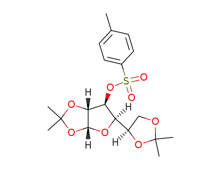 Molecular Structure of 3253-75-6 (a-D-Glucofuranose,1,2:5,6-bis-O-(1-methylethylidene)-, 3-(4-methylbenzenesulfonate))