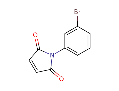 Molecular Structure of 53534-14-8 (1-(3-BROMOPHENYL)-2,5-DIHYDRO-1H-PYRROLE-2,5-DIONE)
