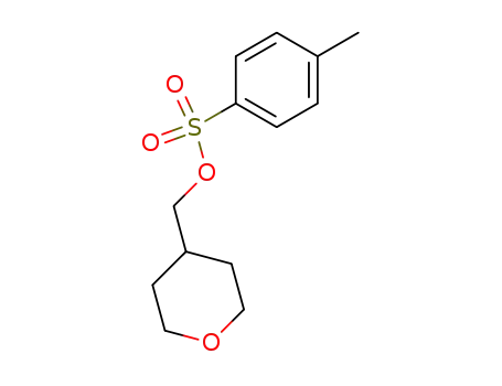 Molecular Structure of 101691-65-0 ((Tetrahydro-2H-pyran-4-yl)methyl 4-methylbenzenesulphonate)