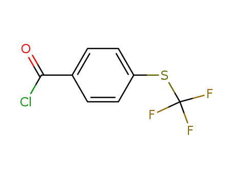 4-trifluoromethylthiobenzoyl chloride cas no. 330-14-3 98%