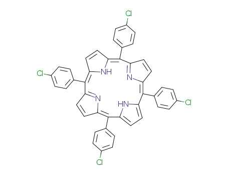 Molecular Structure of 22112-77-2 (meso-Tetra (4-chlorophenyl) porphine)
