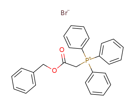 Molecular Structure of 78385-36-1 ((Benzyloxycarbonylmethyl)triphenylphosphonium bromide)