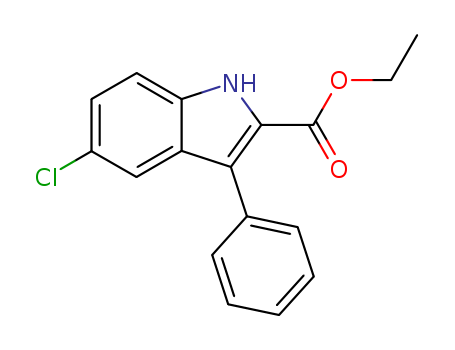 ETHYL 5-CHLORO-3-PHENYL-1H-INDOLE-2-CARBOXYLATE