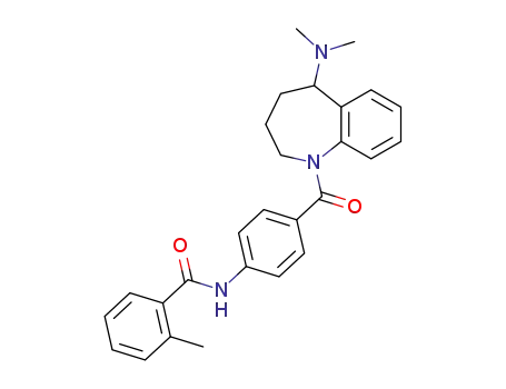 Molecular Structure of 137975-06-5 (Mozavaptan)