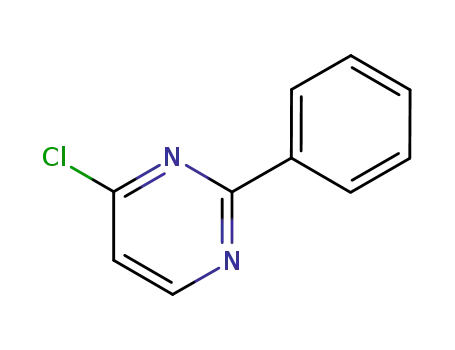 Molecular Structure of 14790-42-2 (4-chloro-2-phenylpyrimidine)
