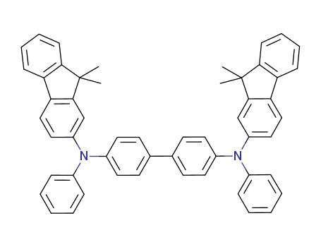 Molecular Structure of 361486-60-4 (N,N'-Bis(9,9-dimethyl-9H-fluoren-2-yl)-N,N'-diphenylbenzidine)