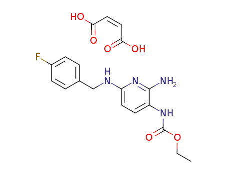 Molecular Structure of 75507-68-5 (Flupirtine maleate)