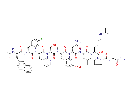Molecular Structure of 183552-38-7 (Abarelix)