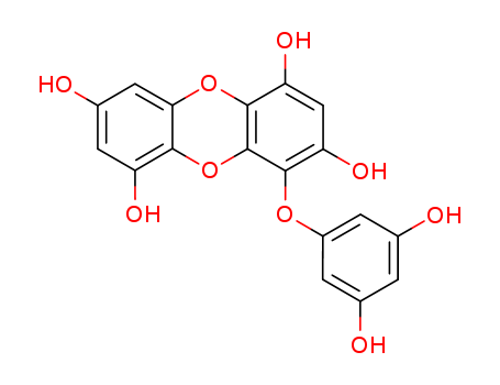 Dibenzo[b,e][1,4]dioxin-1,3,6,8-tetrol,4-(3,5-dihydroxyphenoxy)-