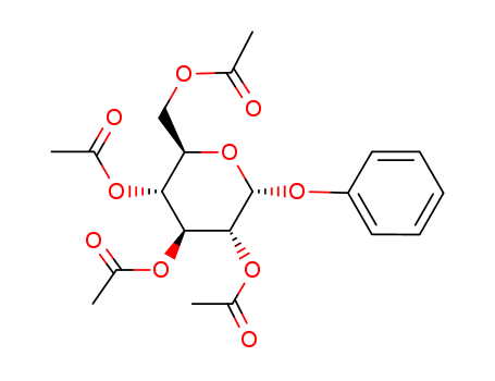 a-D-Glucopyranoside, phenyl,tetraacetate (9CI)