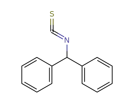 Molecular Structure of 3550-21-8 (BENZHYDRYL ISOTHIOCYANATE)